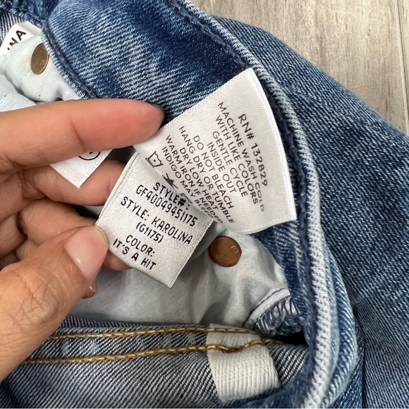 GRLFRND Karolina High Rise Skinny Jean in It’s A Hit Size 24 - Picture 11 of 16